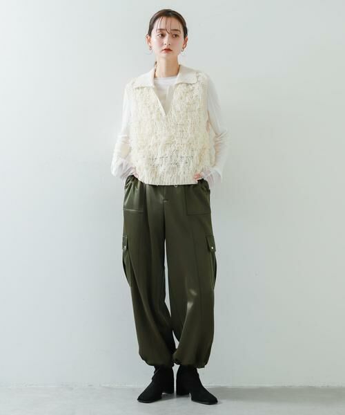 SENSE OF PLACE by URBAN RESEARCH / センスオブプレイス バイ アーバンリサーチ その他パンツ | シャイニーカットカーゴパンツ | 詳細3