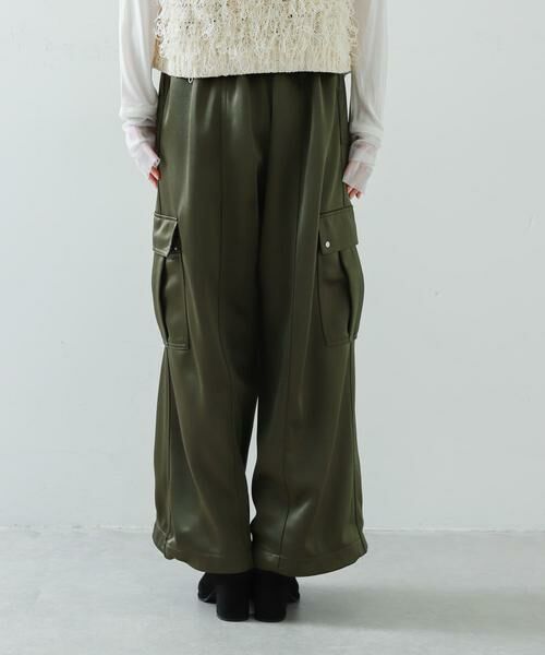 SENSE OF PLACE by URBAN RESEARCH / センスオブプレイス バイ アーバンリサーチ その他パンツ | シャイニーカットカーゴパンツ | 詳細7