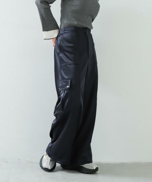 SENSE OF PLACE by URBAN RESEARCH / センスオブプレイス バイ アーバンリサーチ その他パンツ | シャイニーカットカーゴパンツ | 詳細19