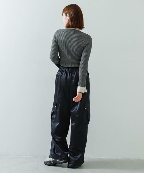 SENSE OF PLACE by URBAN RESEARCH / センスオブプレイス バイ アーバンリサーチ その他パンツ | シャイニーカットカーゴパンツ | 詳細21