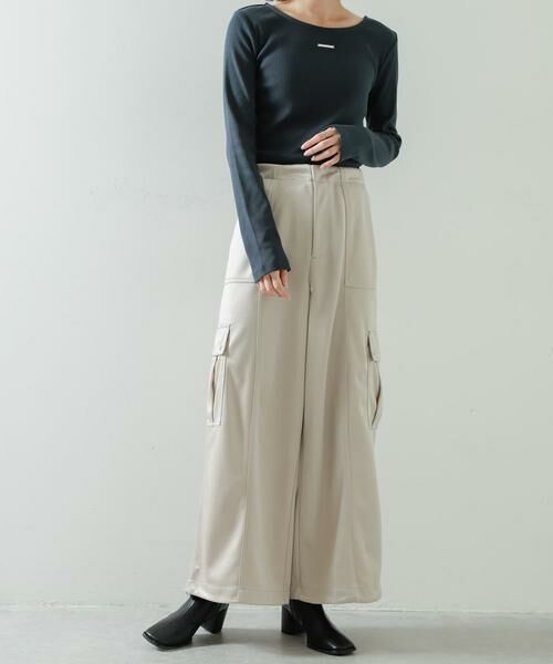 SENSE OF PLACE by URBAN RESEARCH / センスオブプレイス バイ アーバンリサーチ その他パンツ | シャイニーカットカーゴパンツ | 詳細25