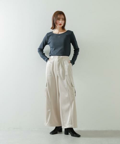 SENSE OF PLACE by URBAN RESEARCH / センスオブプレイス バイ アーバンリサーチ その他パンツ | シャイニーカットカーゴパンツ | 詳細28