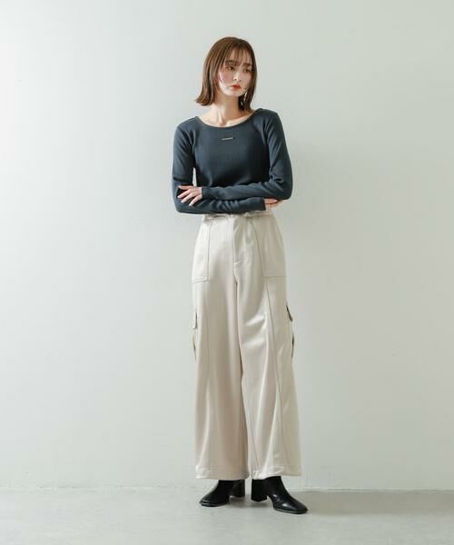 SENSE OF PLACE by URBAN RESEARCH / センスオブプレイス バイ アーバンリサーチ その他パンツ | シャイニーカットカーゴパンツ | 詳細29