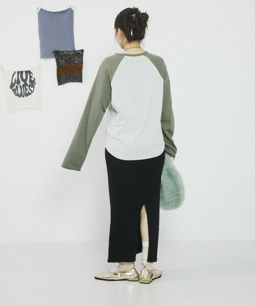 SENSE OF PLACE by URBAN RESEARCH / センスオブプレイス バイ アーバンリサーチ スカート | 『別注』さらさ×SENSE OF PLACE　ラメシャギーニットスカート | 詳細29