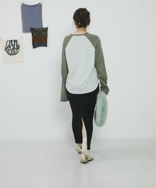 SENSE OF PLACE by URBAN RESEARCH / センスオブプレイス バイ アーバンリサーチ スカート | 『別注』さらさ×SENSE OF PLACE　ラメシャギーニットスカート | 詳細30