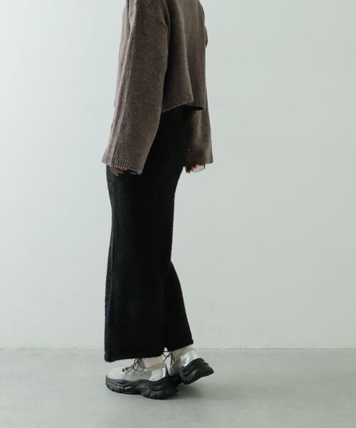 SENSE OF PLACE by URBAN RESEARCH / センスオブプレイス バイ アーバンリサーチ スカート | 『別注』さらさ×SENSE OF PLACE　ラメシャギーニットスカート | 詳細18