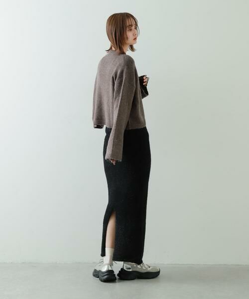 SENSE OF PLACE by URBAN RESEARCH / センスオブプレイス バイ アーバンリサーチ スカート | 『別注』さらさ×SENSE OF PLACE　ラメシャギーニットスカート | 詳細22