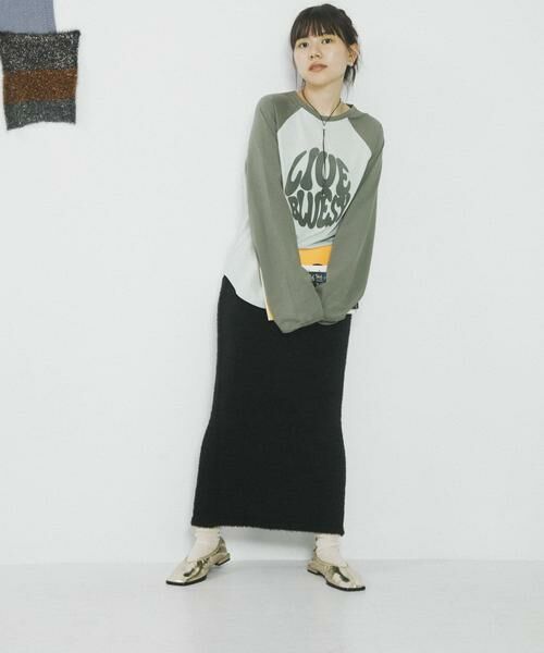 SENSE OF PLACE by URBAN RESEARCH / センスオブプレイス バイ アーバンリサーチ スカート | 『別注』さらさ×SENSE OF PLACE　ラメシャギーニットスカート | 詳細23