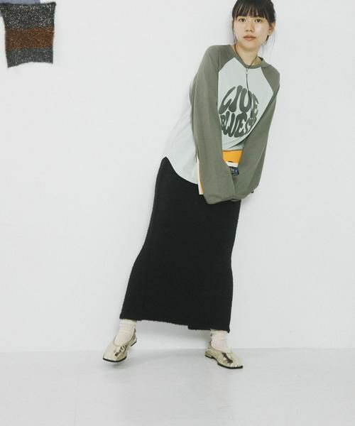SENSE OF PLACE by URBAN RESEARCH / センスオブプレイス バイ アーバンリサーチ スカート | 『別注』さらさ×SENSE OF PLACE　ラメシャギーニットスカート | 詳細24