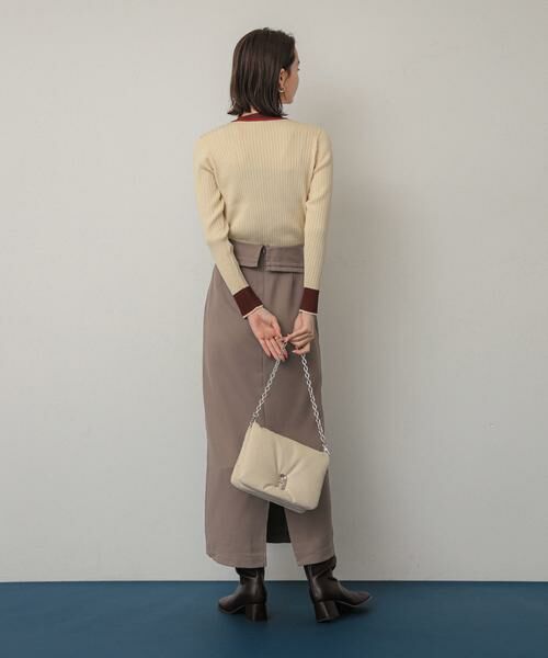 SENSE OF PLACE by URBAN RESEARCH / センスオブプレイス バイ アーバンリサーチ スカート | アシンメトリーオリカエシペンシルスカート | 詳細4