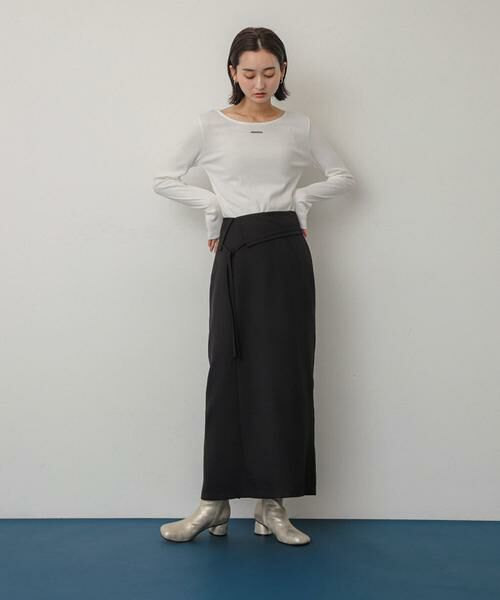 SENSE OF PLACE by URBAN RESEARCH / センスオブプレイス バイ アーバンリサーチ スカート | アシンメトリーオリカエシペンシルスカート | 詳細14