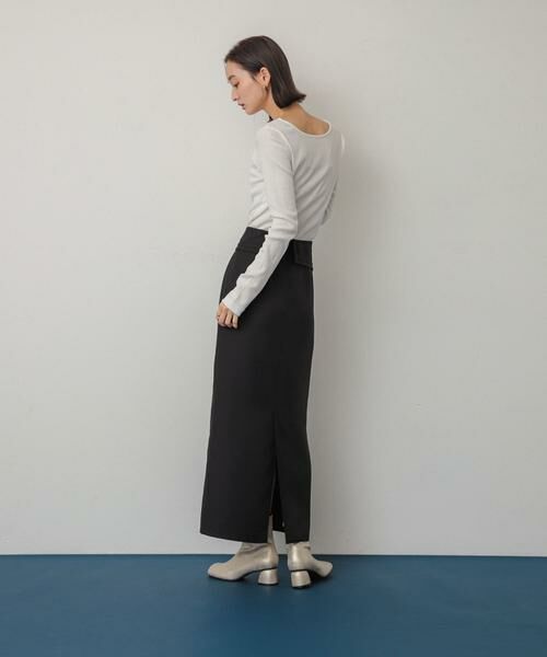SENSE OF PLACE by URBAN RESEARCH / センスオブプレイス バイ アーバンリサーチ スカート | アシンメトリーオリカエシペンシルスカート | 詳細15