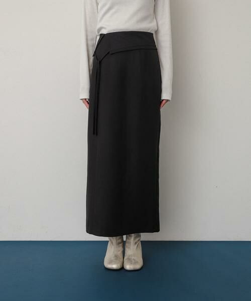 SENSE OF PLACE by URBAN RESEARCH / センスオブプレイス バイ アーバンリサーチ スカート | アシンメトリーオリカエシペンシルスカート | 詳細18