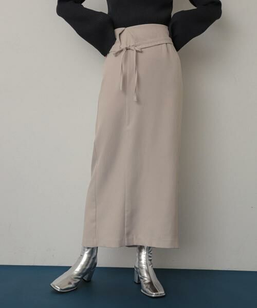 SENSE OF PLACE by URBAN RESEARCH / センスオブプレイス バイ アーバンリサーチ スカート | アシンメトリーオリカエシペンシルスカート | 詳細25