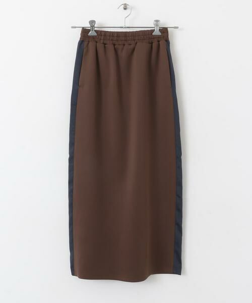SENSE OF PLACE by URBAN RESEARCH / センスオブプレイス バイ アーバンリサーチ スカート | サテンキリカエラインスカート | 詳細5