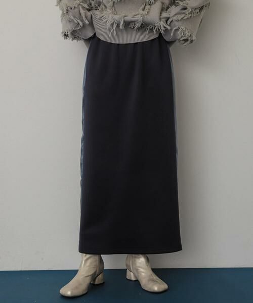 SENSE OF PLACE by URBAN RESEARCH / センスオブプレイス バイ アーバンリサーチ スカート | サテンキリカエラインスカート | 詳細11