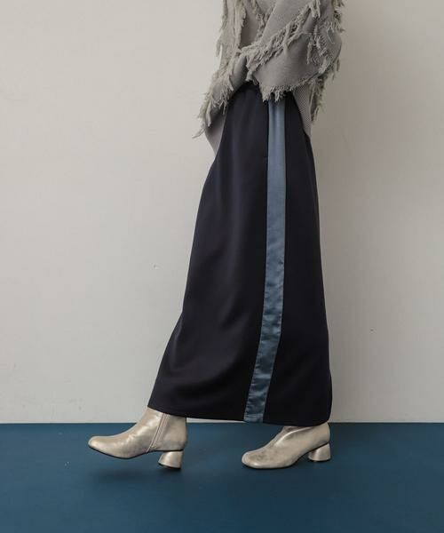 SENSE OF PLACE by URBAN RESEARCH / センスオブプレイス バイ アーバンリサーチ スカート | サテンキリカエラインスカート | 詳細12