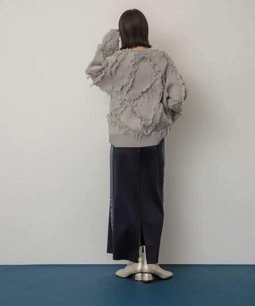 SENSE OF PLACE by URBAN RESEARCH / センスオブプレイス バイ アーバンリサーチ スカート | サテンキリカエラインスカート | 詳細16