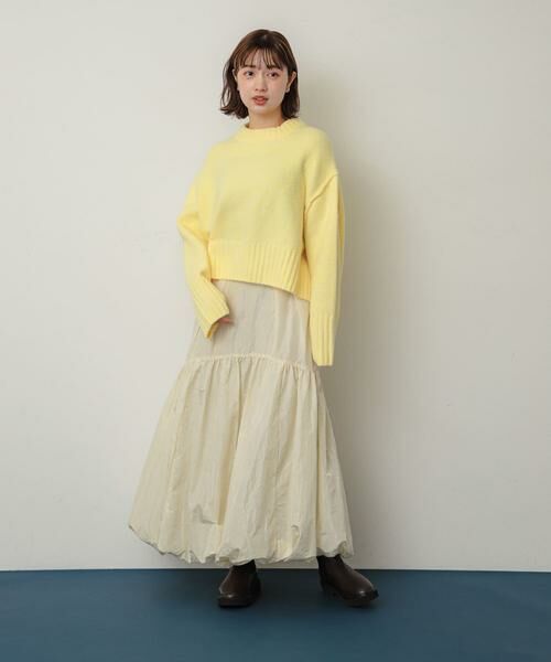SENSE OF PLACE by URBAN RESEARCH / センスオブプレイス バイ アーバンリサーチ スカート | バルーンティアードスカート | 詳細24