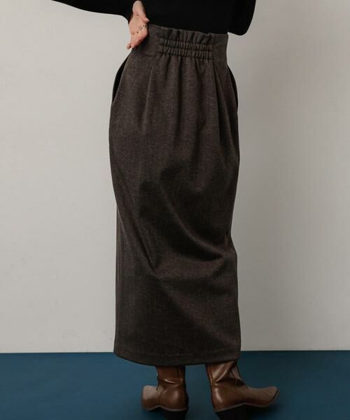 SENSE OF PLACE by URBAN RESEARCH / センスオブプレイス バイ アーバンリサーチ スカート | ジャージーメルトンアウトポケットスカート | 詳細13
