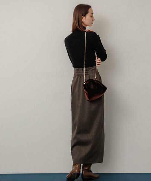 SENSE OF PLACE by URBAN RESEARCH / センスオブプレイス バイ アーバンリサーチ スカート | ジャージーメルトンアウトポケットスカート | 詳細15