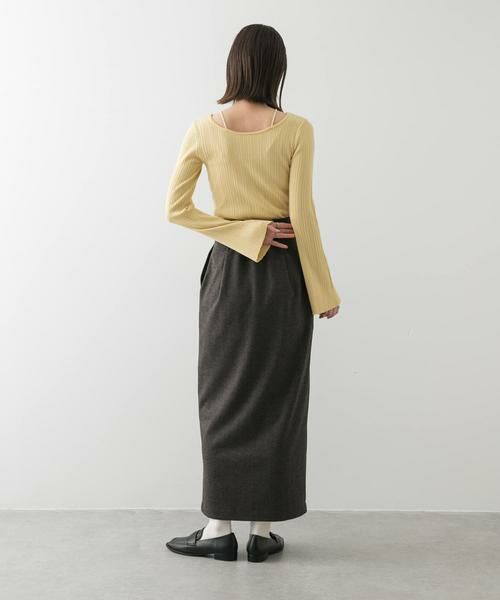 SENSE OF PLACE by URBAN RESEARCH / センスオブプレイス バイ アーバンリサーチ スカート | ジャージーメルトンアウトポケットスカート | 詳細5