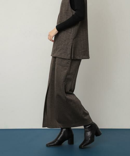 SENSE OF PLACE by URBAN RESEARCH / センスオブプレイス バイ アーバンリサーチ スカート | ジャージーメルトンアウトポケットスカート | 詳細7