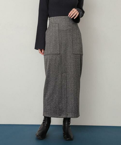 SENSE OF PLACE by URBAN RESEARCH / センスオブプレイス バイ アーバンリサーチ スカート | ジャージーメルトンアウトポケットスカート | 詳細29