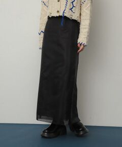 SENSE OF PLACE by URBAN RESEARCH / センスオブプレイス バイ アーバンリサーチ スカート | オーガンジーレイヤードスカート