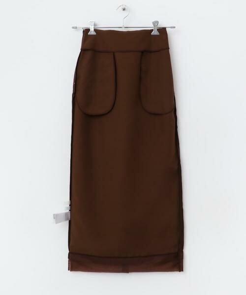 SENSE OF PLACE by URBAN RESEARCH / センスオブプレイス バイ アーバンリサーチ スカート | オーガンジーレイヤードスカート | 詳細12