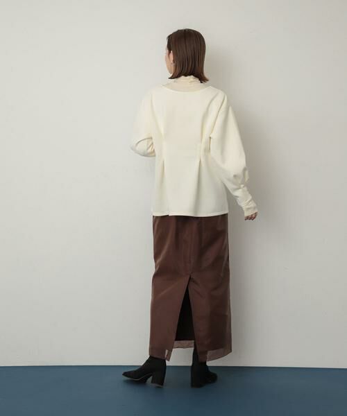 SENSE OF PLACE by URBAN RESEARCH / センスオブプレイス バイ アーバンリサーチ スカート | オーガンジーレイヤードスカート | 詳細6