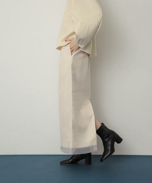 SENSE OF PLACE by URBAN RESEARCH / センスオブプレイス バイ アーバンリサーチ スカート | オーガンジーレイヤードスカート | 詳細17
