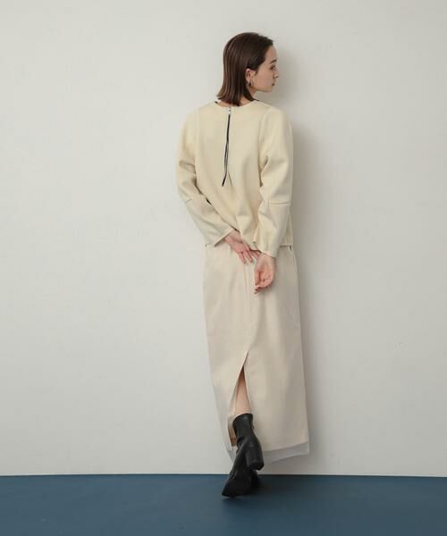 SENSE OF PLACE by URBAN RESEARCH / センスオブプレイス バイ アーバンリサーチ スカート | オーガンジーレイヤードスカート | 詳細20