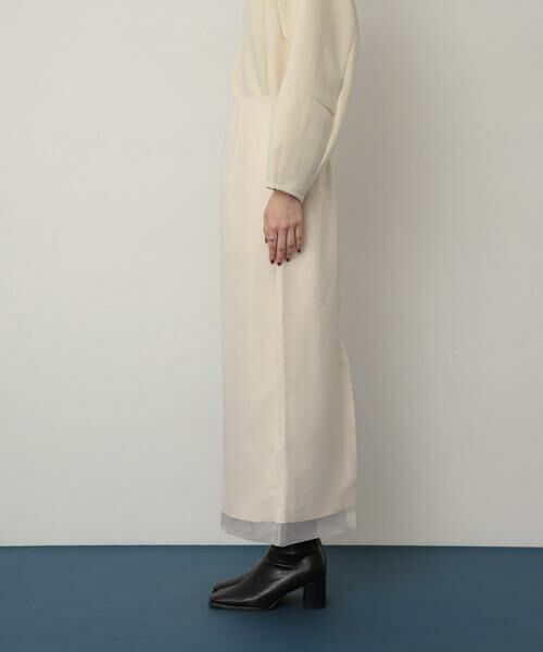 SENSE OF PLACE by URBAN RESEARCH / センスオブプレイス バイ アーバンリサーチ スカート | オーガンジーレイヤードスカート | 詳細22