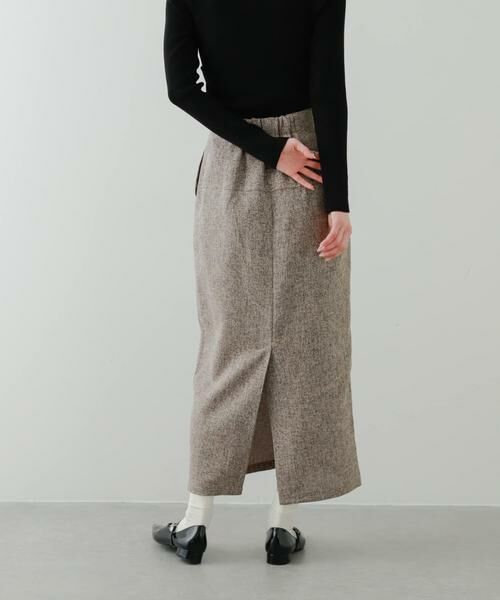 SENSE OF PLACE by URBAN RESEARCH / センスオブプレイス バイ アーバンリサーチ スカート | フロントジップアイラインスカート | 詳細2