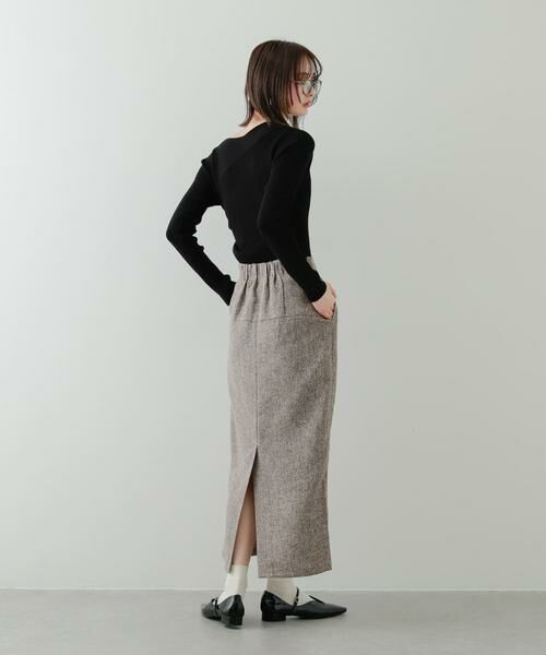 SENSE OF PLACE by URBAN RESEARCH / センスオブプレイス バイ アーバンリサーチ スカート | フロントジップアイラインスカート | 詳細4
