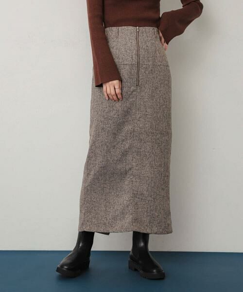 SENSE OF PLACE by URBAN RESEARCH / センスオブプレイス バイ アーバンリサーチ スカート | フロントジップアイラインスカート | 詳細5