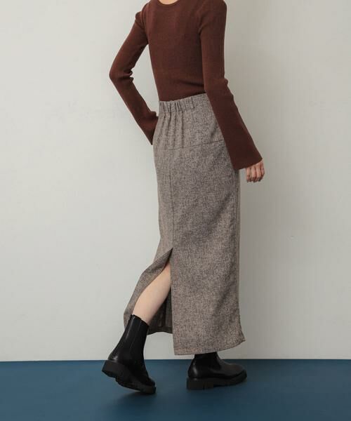 SENSE OF PLACE by URBAN RESEARCH / センスオブプレイス バイ アーバンリサーチ スカート | フロントジップアイラインスカート | 詳細7