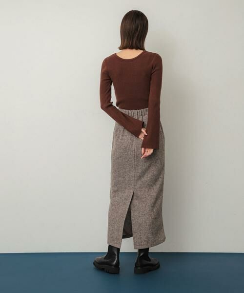 SENSE OF PLACE by URBAN RESEARCH / センスオブプレイス バイ アーバンリサーチ スカート | フロントジップアイラインスカート | 詳細9