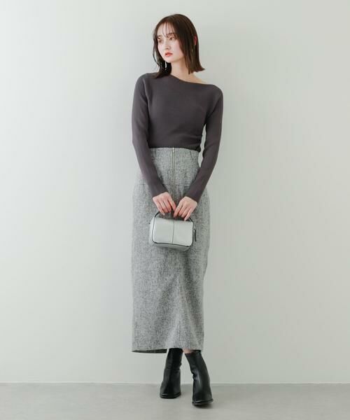SENSE OF PLACE by URBAN RESEARCH / センスオブプレイス バイ アーバンリサーチ スカート | フロントジップアイラインスカート | 詳細26