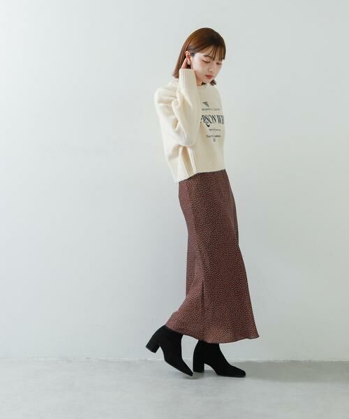 SENSE OF PLACE by URBAN RESEARCH / センスオブプレイス バイ アーバンリサーチ スカート | ドットナロースカート | 詳細9
