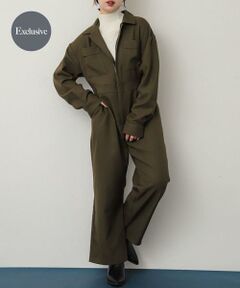 レディース サロペット・オールインワン（条件：グリーン系