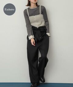 SENSE OF PLACE by URBAN RESEARCH / センスオブプレイス バイ アーバンリサーチ サロペット・オールインワン | 『別注』さらさ×SENSE OF PLACE　ソフトツイルジャンプスーツ