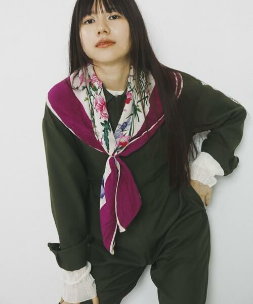 SENSE OF PLACE by URBAN RESEARCH / センスオブプレイス バイ アーバンリサーチ サロペット・オールインワン | 『別注』さらさ×SENSE OF PLACE　ソフトツイルジャンプスーツ | 詳細10