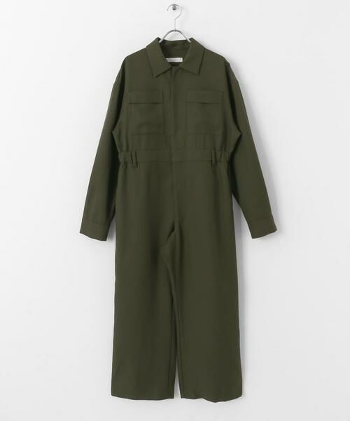SENSE OF PLACE by URBAN RESEARCH / センスオブプレイス バイ アーバンリサーチ サロペット・オールインワン | 『別注』さらさ×SENSE OF PLACE　ソフトツイルジャンプスーツ | 詳細16