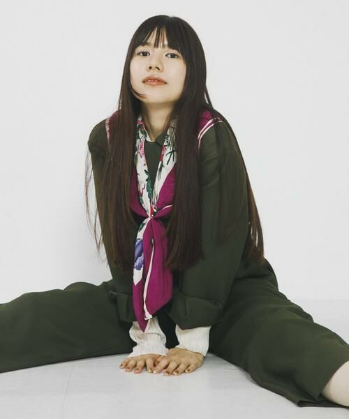 SENSE OF PLACE by URBAN RESEARCH / センスオブプレイス バイ アーバンリサーチ サロペット・オールインワン | 『別注』さらさ×SENSE OF PLACE　ソフトツイルジャンプスーツ | 詳細6