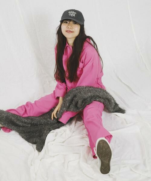 SENSE OF PLACE by URBAN RESEARCH / センスオブプレイス バイ アーバンリサーチ サロペット・オールインワン | 『別注』さらさ×SENSE OF PLACE　ソフトツイルジャンプスーツ | 詳細27