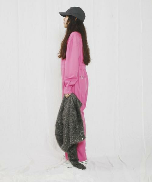 SENSE OF PLACE by URBAN RESEARCH / センスオブプレイス バイ アーバンリサーチ サロペット・オールインワン | 『別注』さらさ×SENSE OF PLACE　ソフトツイルジャンプスーツ | 詳細30