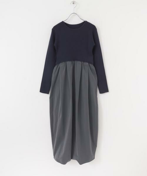SENSE OF PLACE by URBAN RESEARCH / センスオブプレイス バイ アーバンリサーチ ワンピース | ドッキングコクーンワンピース | 詳細10