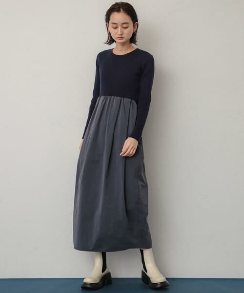 SENSE OF PLACE by URBAN RESEARCH / センスオブプレイス バイ アーバンリサーチ ワンピース | ドッキングコクーンワンピース | 詳細2